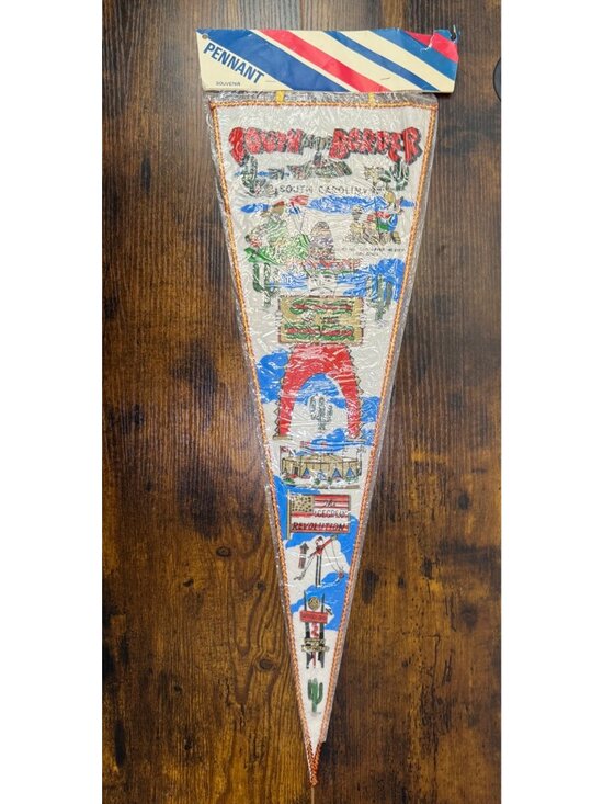 Other - Vintage South Of The Border Pennant South Carolina With Original Packaging